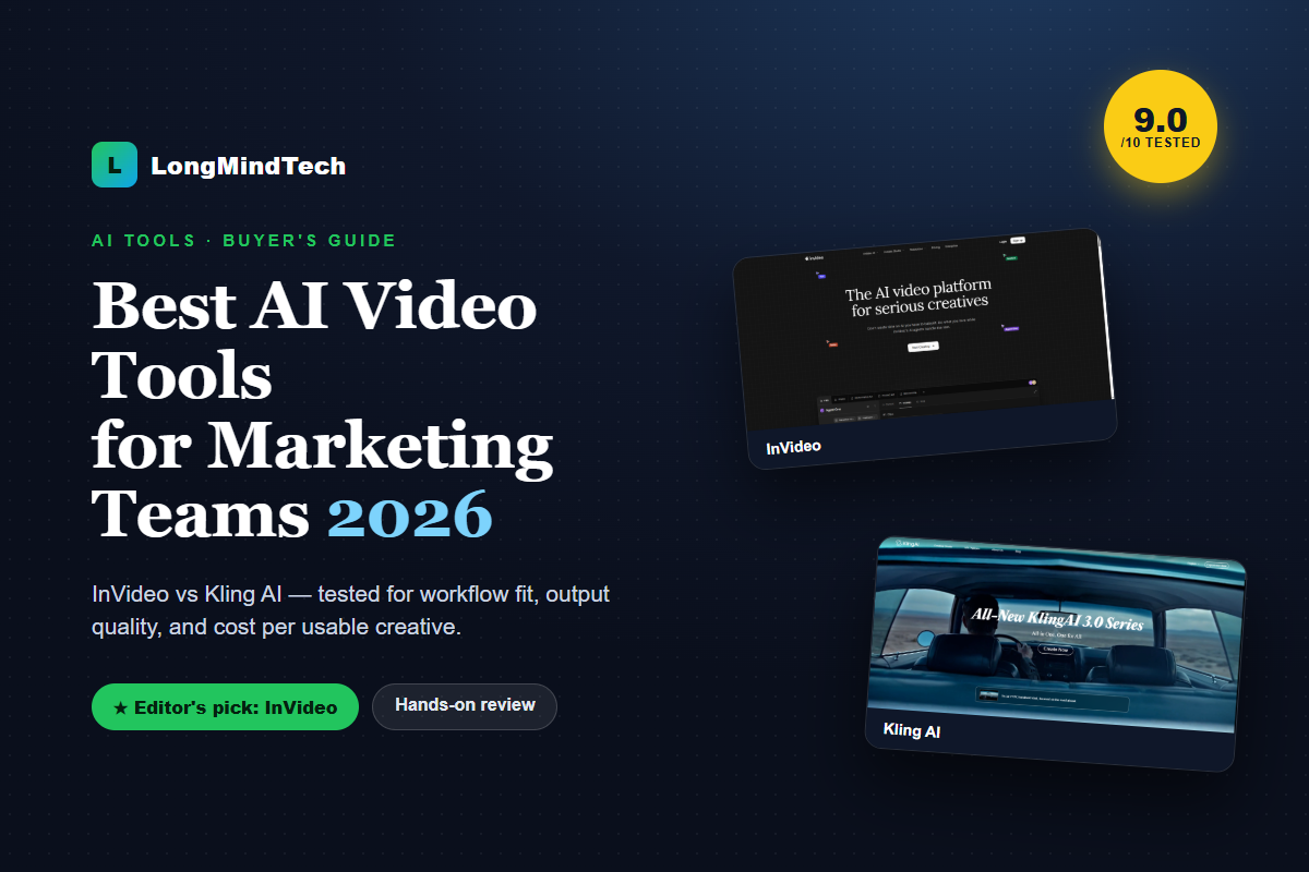Best AI Video Tools for Marketing Teams (2026)