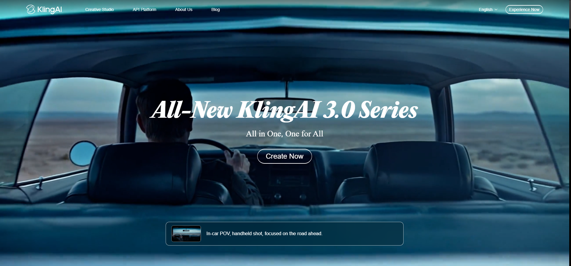 Kling AI 3.0 generating cinematic AI video